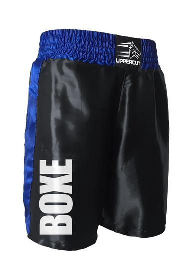 Imagem de Calção Short Boxe ST-12 - Preto/Azul - Uppercut - Unissex