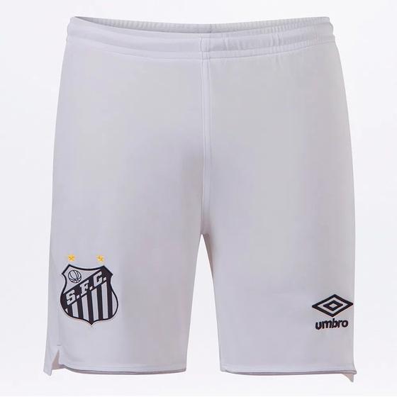 Imagem de Calção Shorts Masculino Santos I 2019 Branco