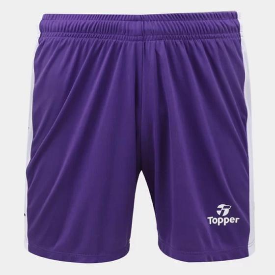 Imagem de Calção Topper Bermuda Stripe Esportiva Academia Masculino Adulto  - Ref 4323054