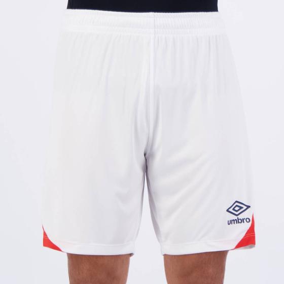 Imagem de Calção Umbro England Branco e Vermelho