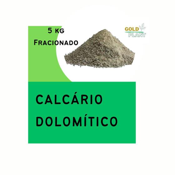 Imagem de Calcario Dolomitico Fertilizante Correção Solo 5 kilos - Gold Plant