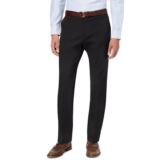 Imagem de Calças Chino Tommy Hilfiger Classic Stretch para homens pretas