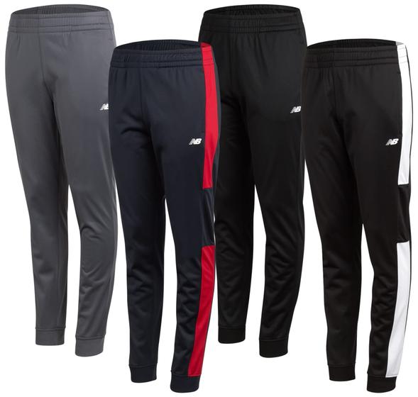 Imagem de Calças de moletom New Balance Boys, pacote com 4 unidades, Active Tricot Jogger 4-20