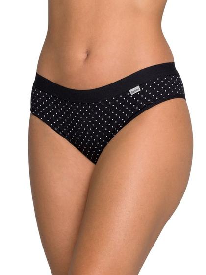 Imagem de Calcinha Algodão Cintura Média Estampada Ciclo Menstrual