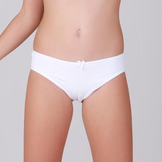 Calcinha Amoo Infantil Lisa em Microfibra 742 C/3 Imagem de Calcinha Amoo Infantil Lisa em Microfibra 742 C/3