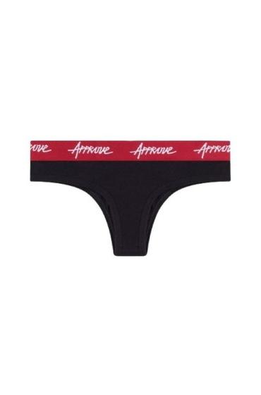 Imagem de Calcinha Approve - Preto/Vermelho