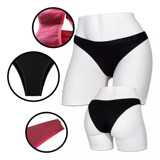 Imagem de Calcinha Basic Inspiração Lupo Kit Com 10 Peças