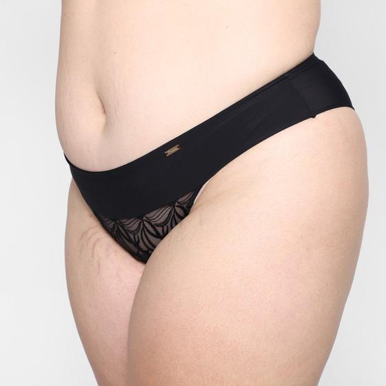 Imagem de Calcinha Biquini Plus Size Dilady Renda