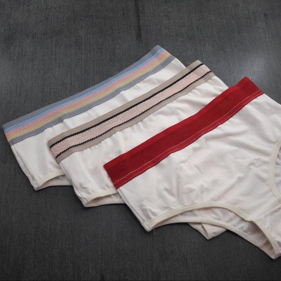 Imagem de Calcinha Calça em Cotton Com Elastico de Telinha na Cintura
