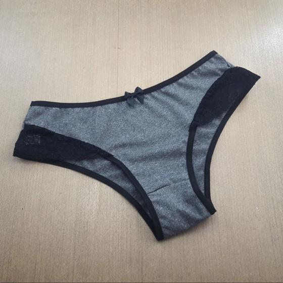 Imagem de Calcinha Calça Mescla Colorida Confortável