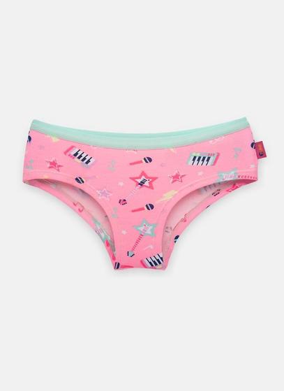 Imagem de Calcinha Caleçon Rosa Menina Unicórnio Popstar - Puket