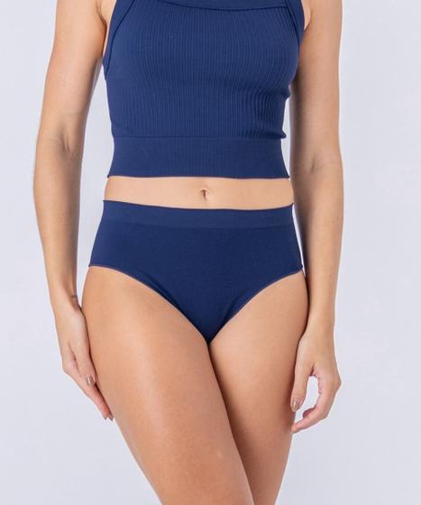 Imagem de Calcinha cintura alta sem costuras nas laterais