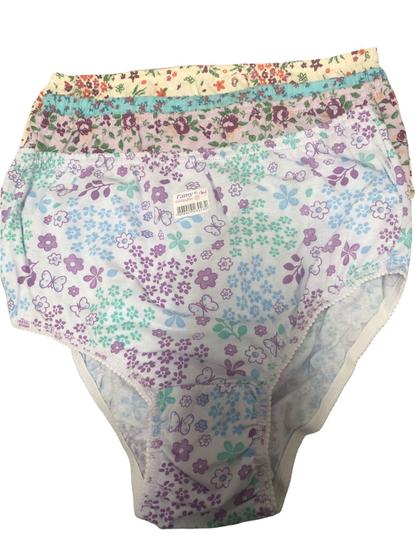 Imagem de Calcinha com Algodão Estampada M KIT 12 - Famy