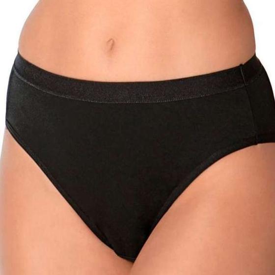 Imagem de Calcinha DeMillus Cavada Lithos Algodão Super Conforto