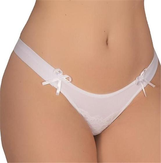 Imagem de Calcinha em romantic sexy com laço ref 1731