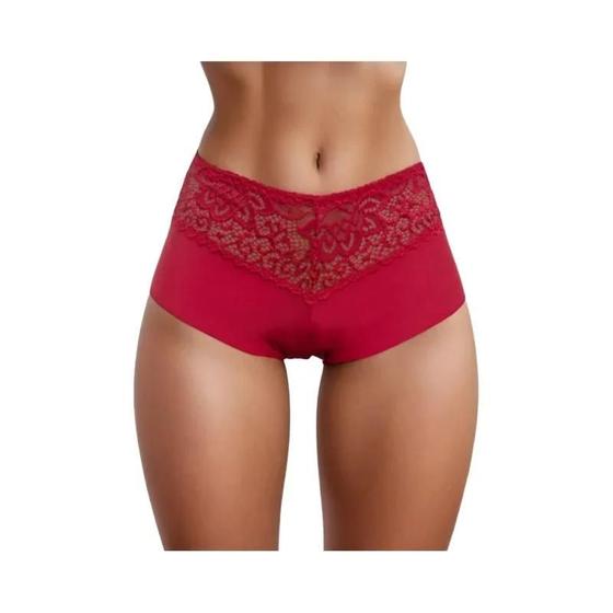 Imagem de Calcinha Feminina Sexy de Cetim - Lingerie Macia, Respirável e Confortável