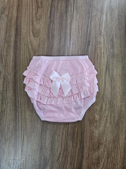 Imagem de Calcinha infantil bunda rica rosa - feminino - tamanho m  0032 - brando