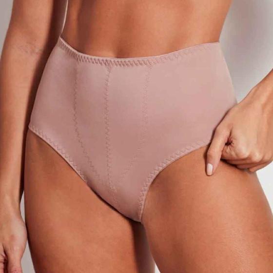 Imagem de Calcinha Lingerie Cintura Alta Com Reforço Frontal Duloren