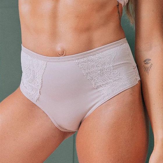 Imagem de Calcinha Maisa Modeladora Renda Cinza