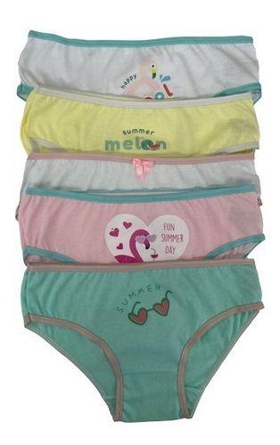 Imagem de Calcinha menina mocinha Kit Com 10 Tecido Leve Lindas Estampas