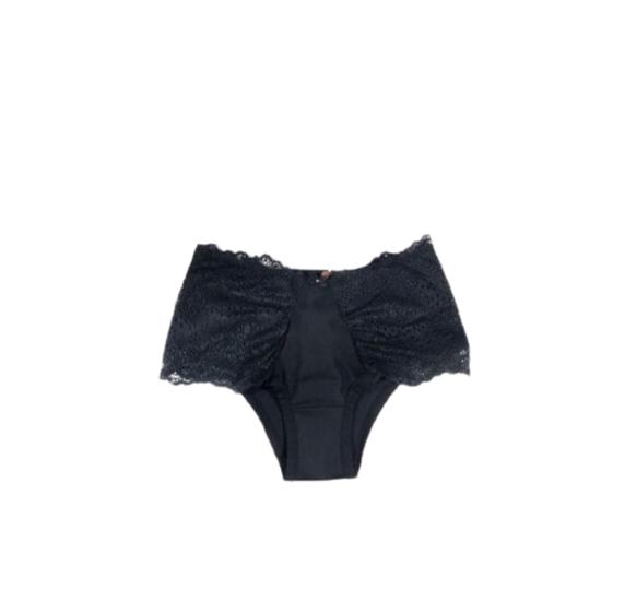 Imagem de Calcinha Modeladora Alta com renda Diamantes Lingerie TAM GG
