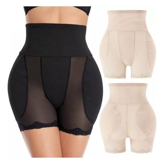 Imagem de Calcinha Modeladora de Cintura Alta com Efeito Lifting para Mulheres