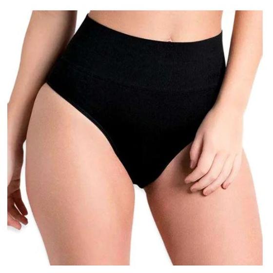 Imagem de Calcinha Modeladora Pós Cirúrgica Cintura Alta Cicatrização