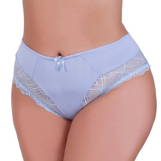 Imagem de Calcinha Plus Size com detalhe de Renda Tanga Grande -c1 CALCINHA VALÉRIA