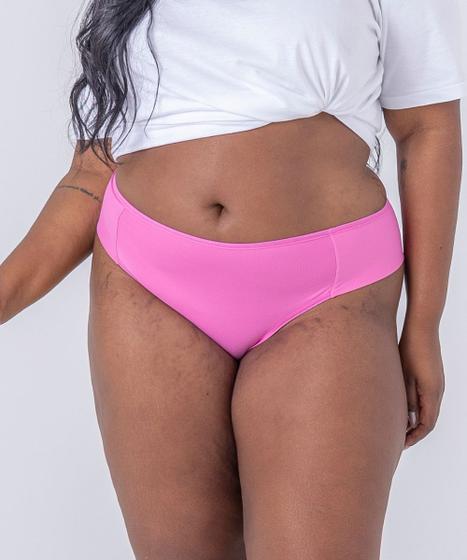Imagem de Calcinha Plus Size em microfibra com frente dupla