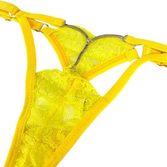 Imagem de Calcinha Sexy com Pingente de Renda e Fio
