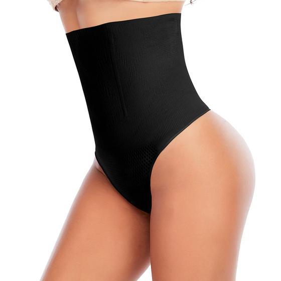 Imagem de Calcinha Shapewear Werena Tummy Control Thong preta S