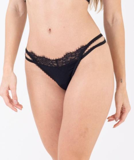 Imagem de Calcinha string em renda e detalhe de Micro Balet