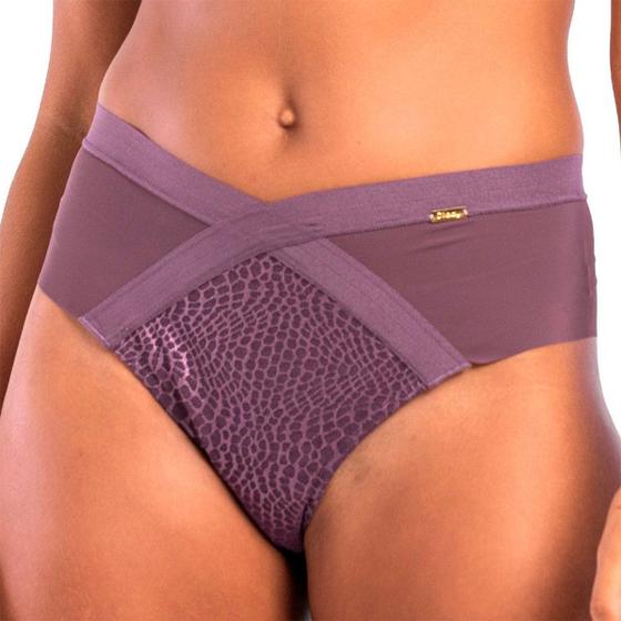 Imagem de Calcinha Style Cross Adulto Microfibra Conforto Dilady