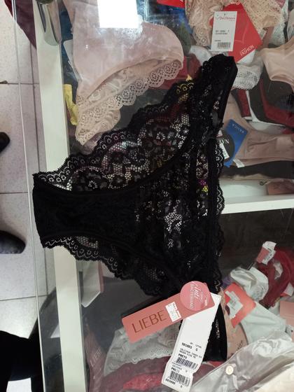 Imagem de Calcinha tanga em renda Kiss me