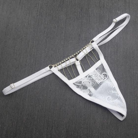 Imagem de Calcinha Tanga Fio Dental Biju Odalisca