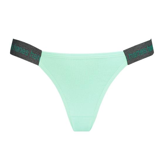 Imagem de Calcinha Tanga Hanes Originals 1145 Verde