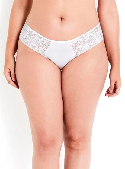 Imagem de Calcinha Tanga Liz 50293 Soft Beauty Renda e Microfibra T. P/GG
