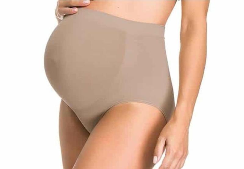 Imagem de Calcinha Tanga Maternity Sem Costura Bege