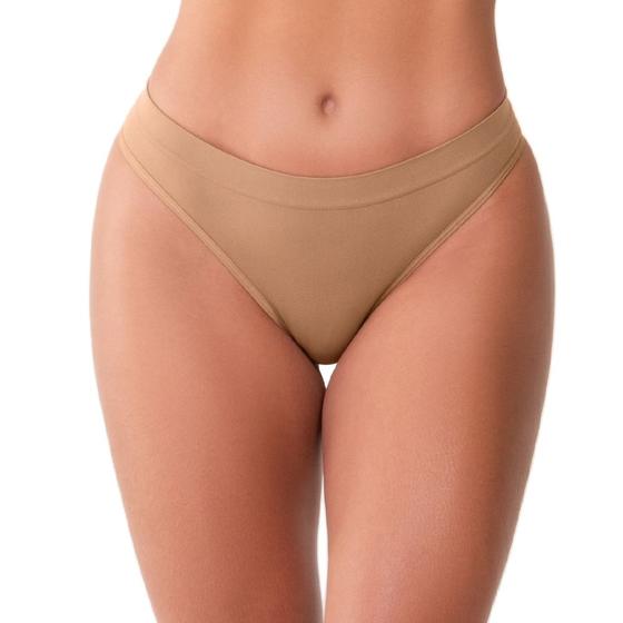 Imagem de Calcinha Tanga Microfibra Sem Costura Zee Rucci
