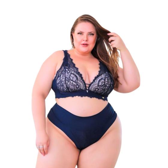 Imagem de Calcinha Tanga Plus Size Tamanhos Grandes 48/50/52/54/56