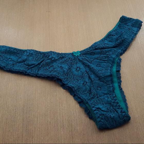Imagem de Calcinha Tanga Rendada Plus