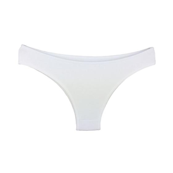 Imagem de Calcinha Tanga Try Basics Algodão Cotton Básica Lisa Moda Lingerie
