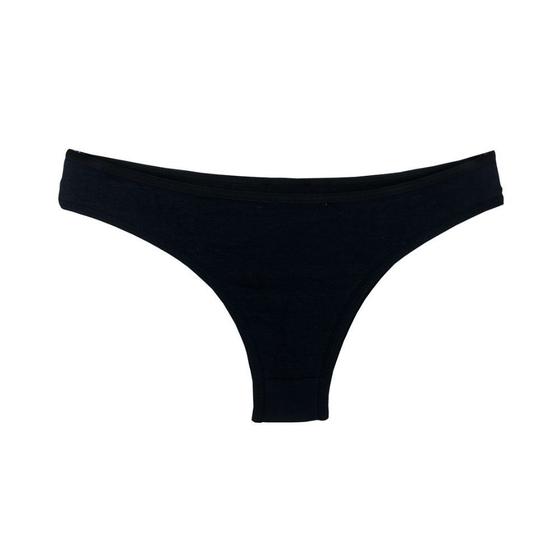 Imagem de Calcinha Tanga Try Basics Algodão Cotton Básica Lisa Moda Lingerie