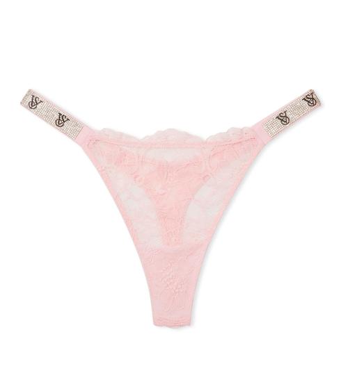 Imagem de Calcinha Tanga Victoria's Secret Shine Strap Pretty Blossom