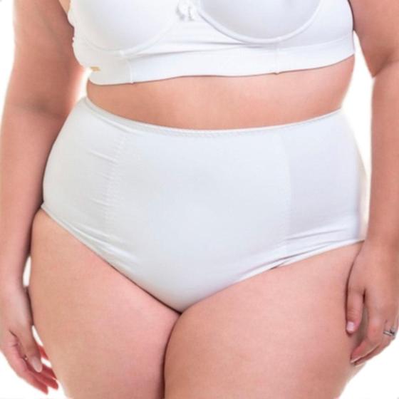 Imagem de Calcinha Vislumbre Tanga Plus Size Microfibra Alta ref 9023