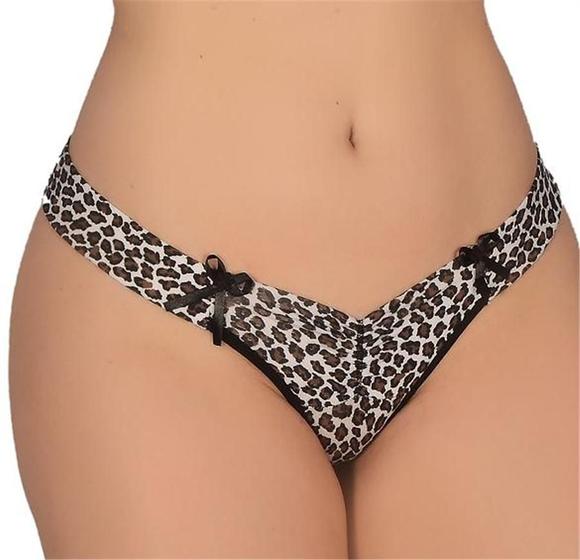 Imagem de Calcinhas em Romantic estampada com pala Larga e laço frontal modelo wi1717