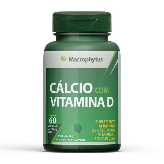 Imagem de Cálcio com Vitamina D3 60 cápsulas