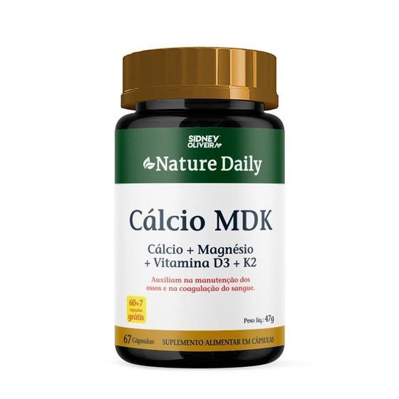 Imagem de Calcio Mdk 60 Capsulas Nature Daily