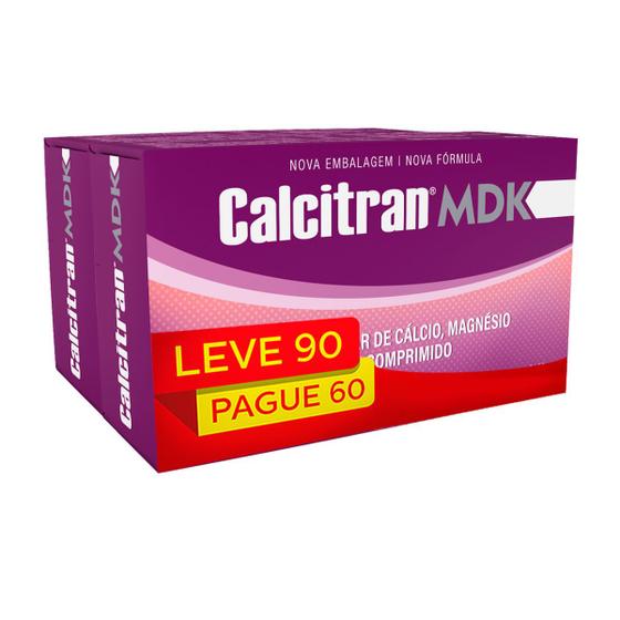 Imagem de Calcitran Mdk Leve 90 Pague 60 Comprimidos Especial