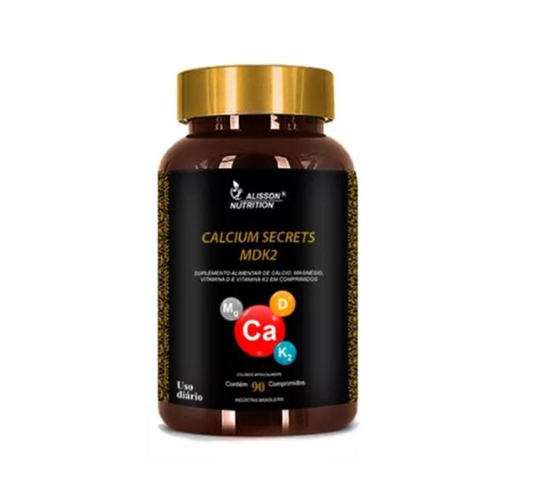 Imagem de Calcium Secrets Mdk2 Cálcio + Magnésio + D3 + K2 90comp - Alisson Nutrition